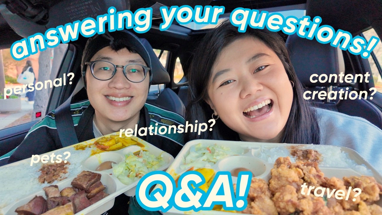 answering YOUR questions! 🤔⁉️ Q&A (personal, travel, content creation, relationship & more)