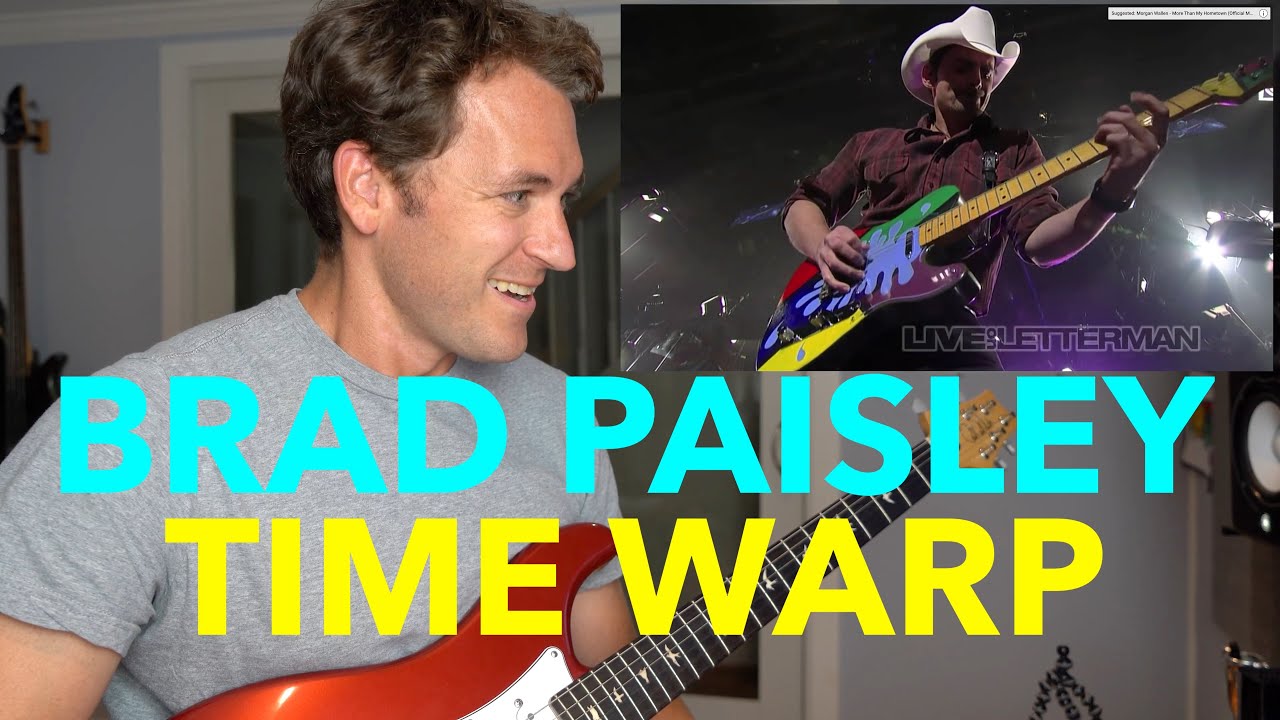 Guitar Teacher REACTS: BRAD PAISLEY 