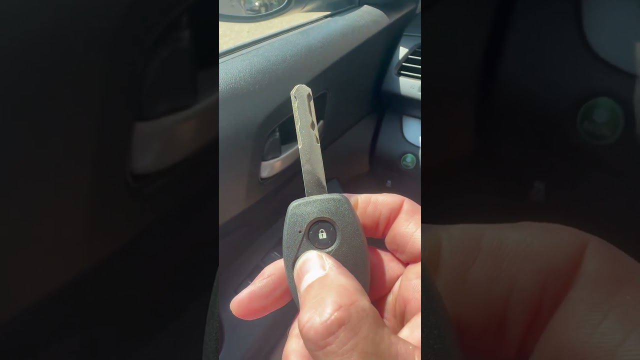 2013 Honda CRV new remote key not an instructional video 