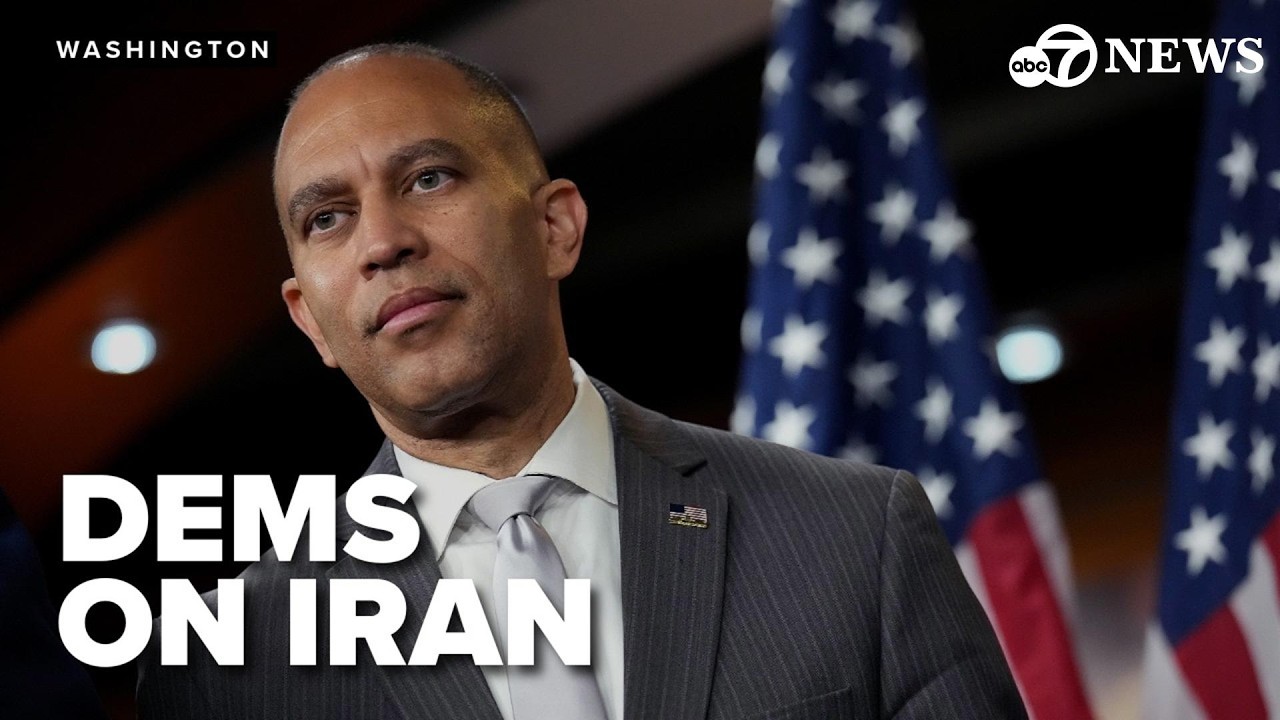 House Democratic leaders talk War Powers Act vote, Iran
