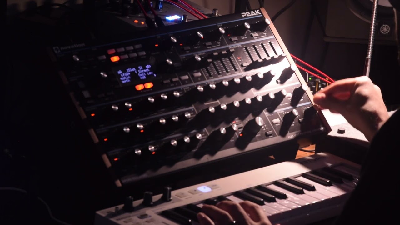Novation Peak | ambient pads ( long improvisation ) #novationpeak