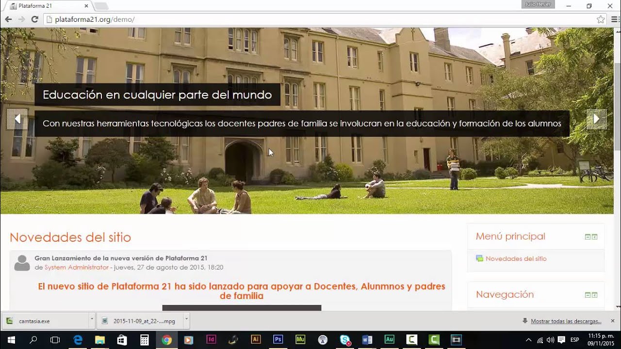 Plataforma 21 (introducci&oacute;n)