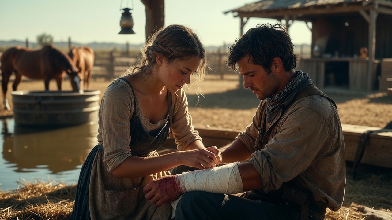 She Whispered, “I’m Not Worth Much… But I Can Cook” and the Feared Rancher Changed Forever | Wild We