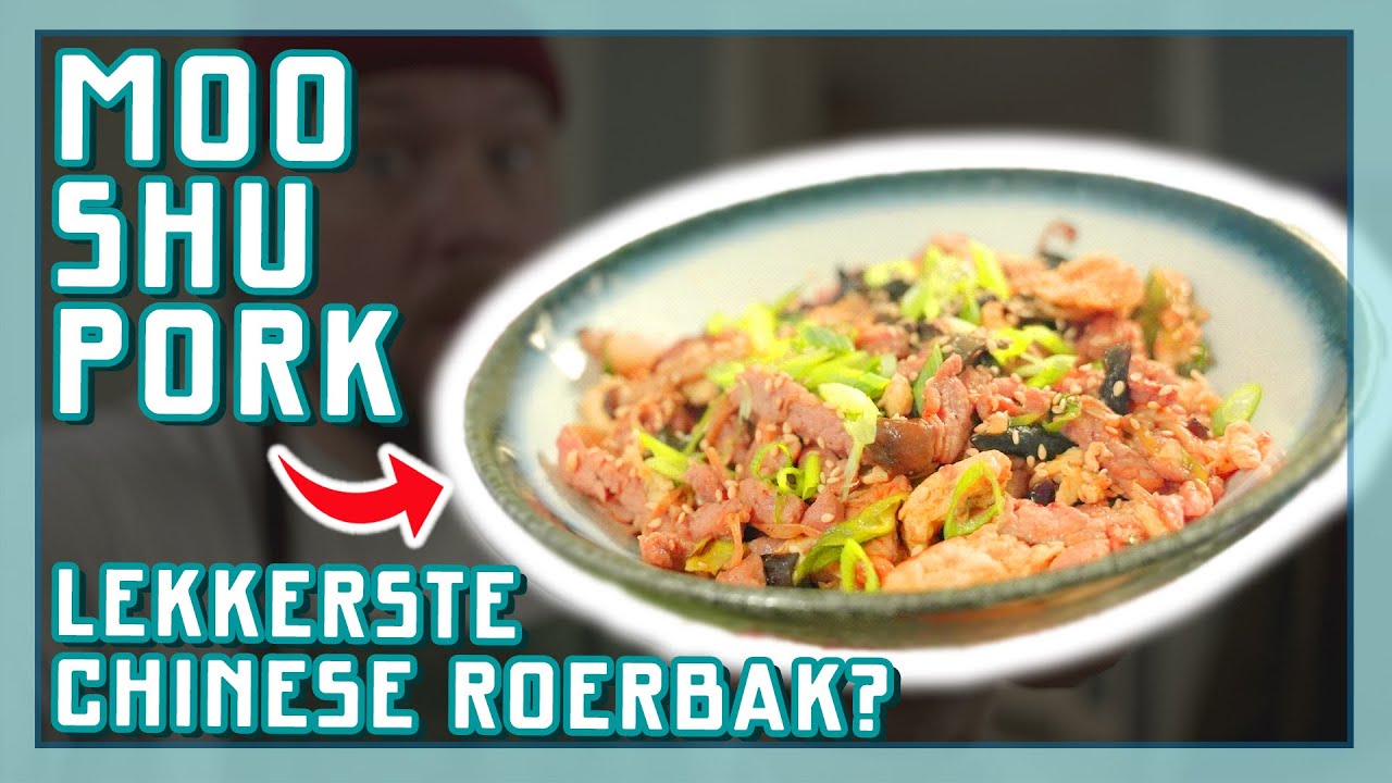 Lekkerste Chinese Roerbak? MOO SHU PORK! | EtenmetNick | How to