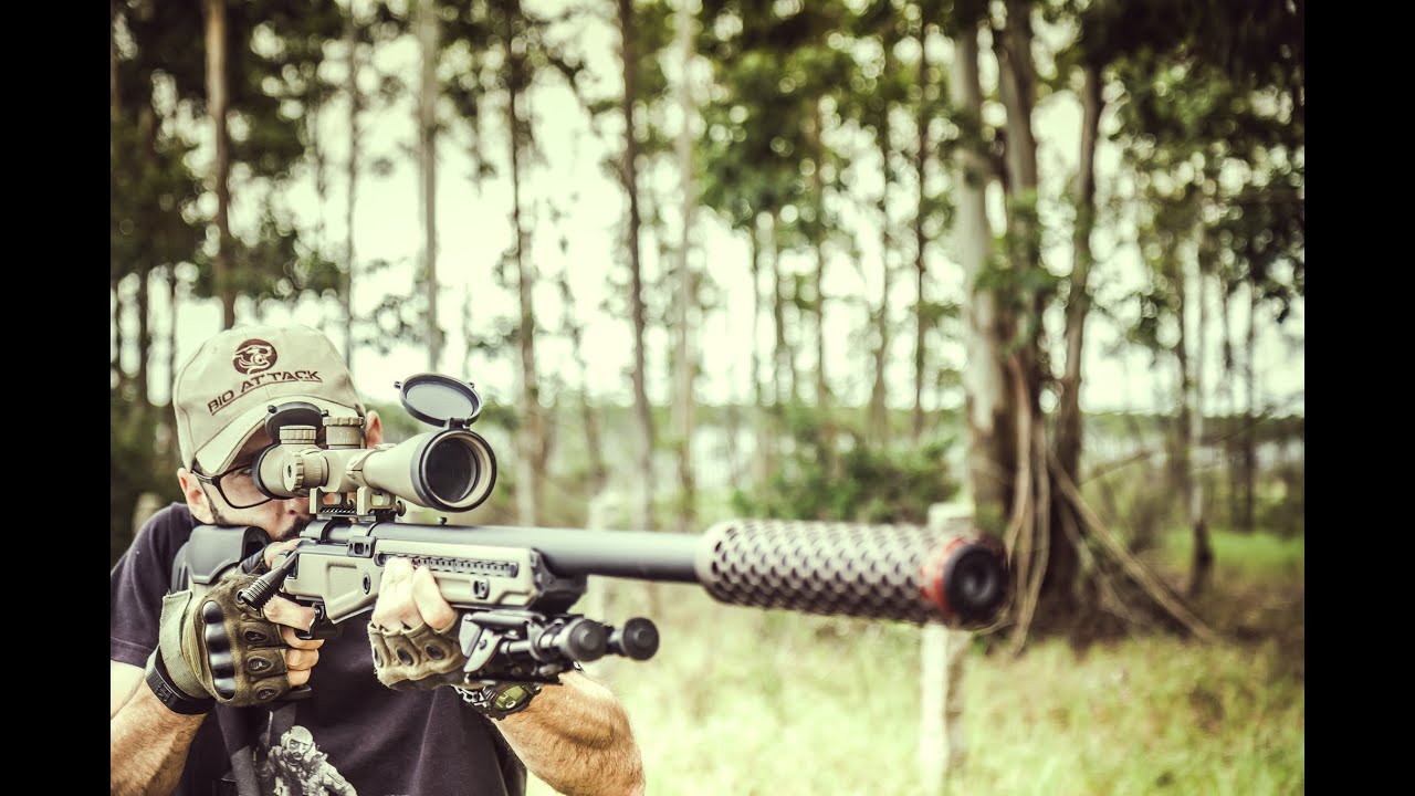 Sniper Airsoft - AAC T10 Game Play