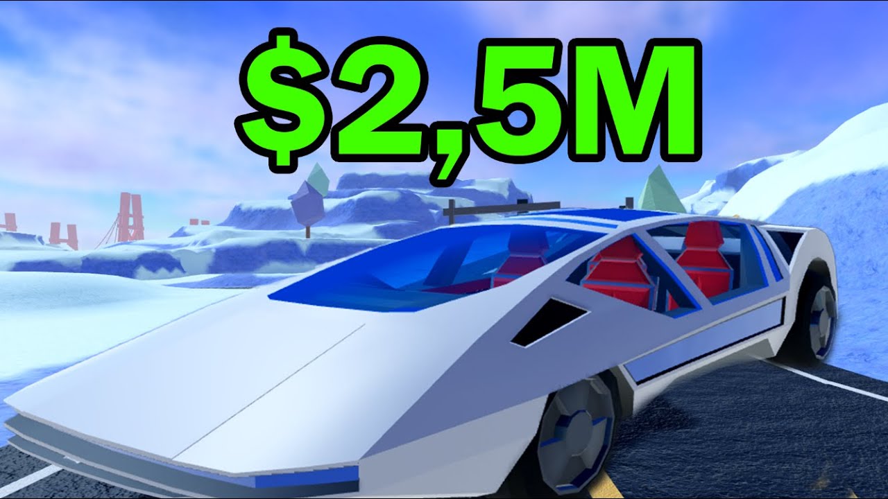 JAG KÖPER DEN DYRASTE BILEN NÅGONSIN I JAILBREAK FÖR 2,5 MILJONER  MED BENJI BOI!!!
