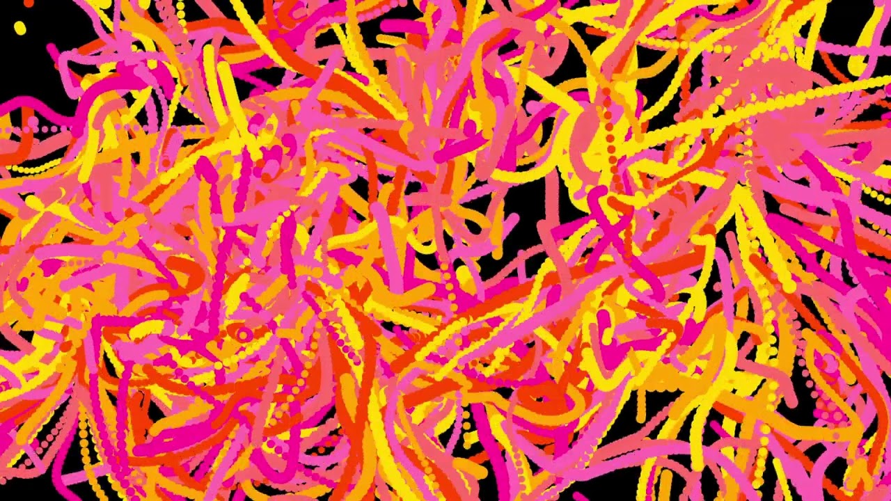 A Structure of Branches Drawing a Spiral Movement - Relaxing, Meditation, Background, TV, Silence