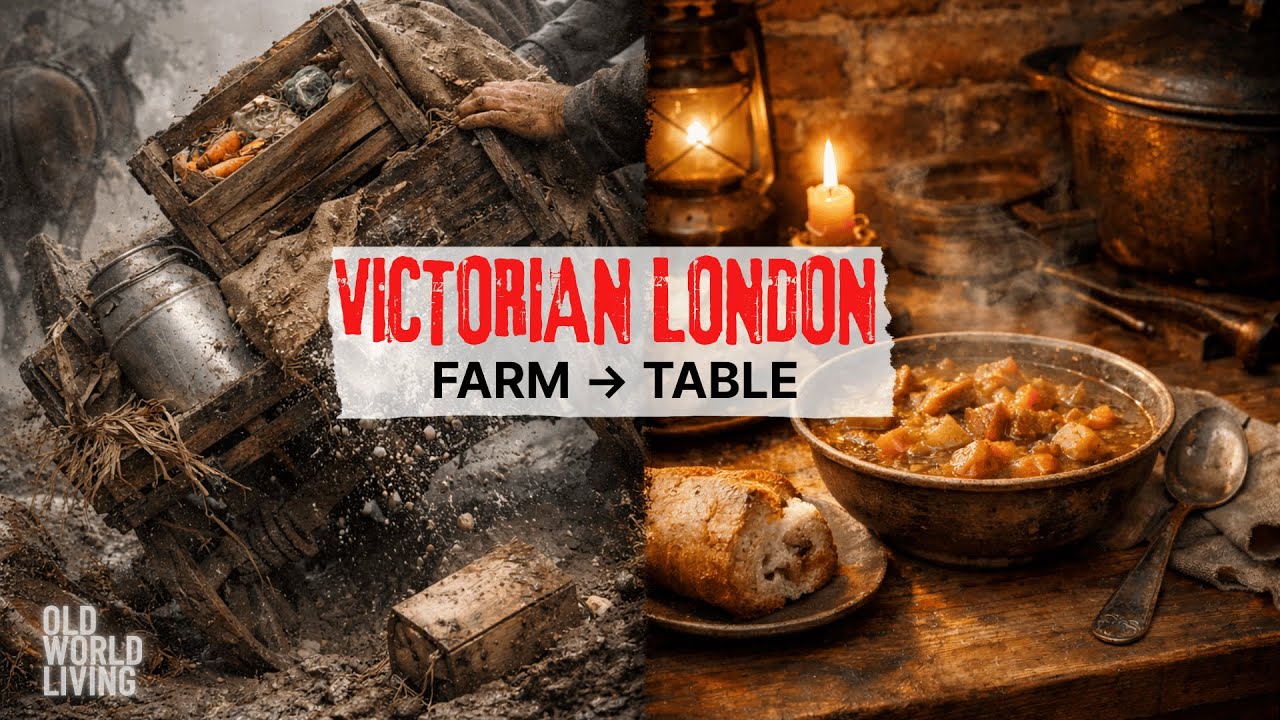Inside Victorian Home Cooking &mdash; 1870S - How Food Reached London Homes (AI Reconstruction)