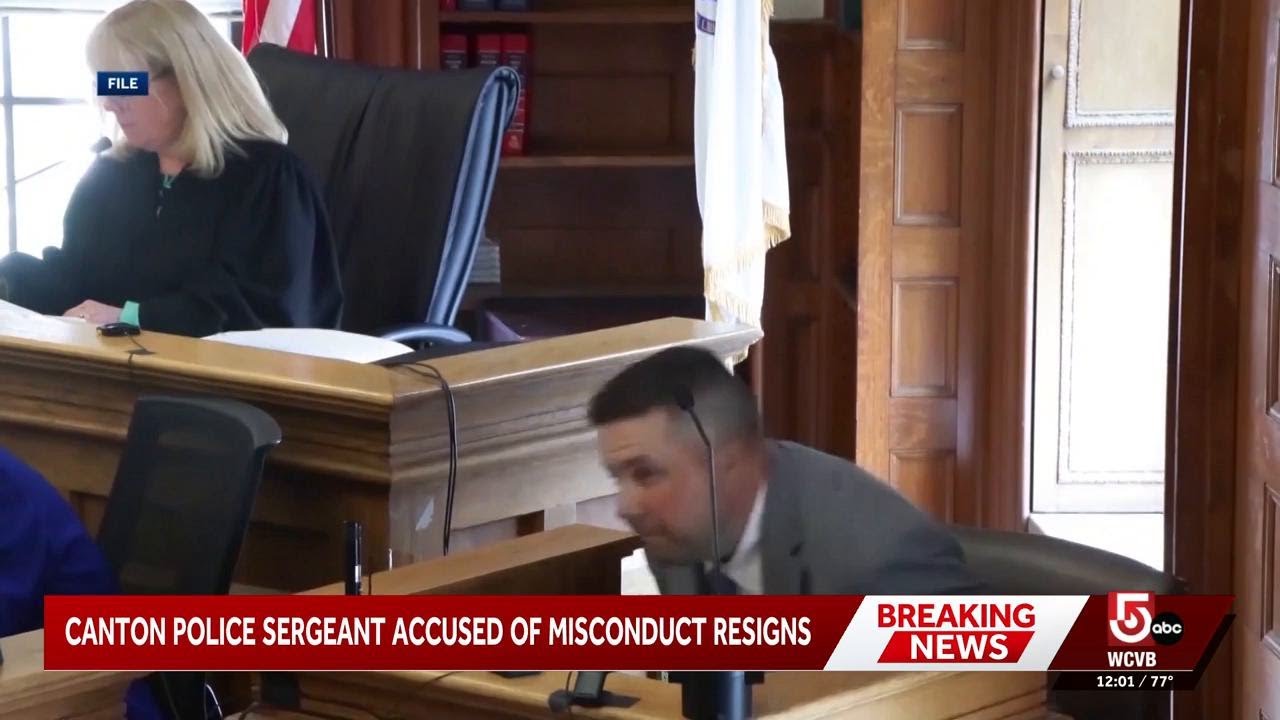 Canton Police Department sergeant accused of misconduct resigns