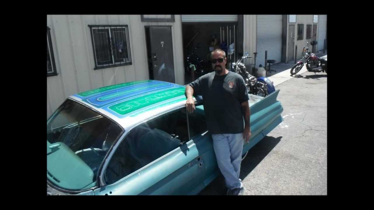 Metal Flake Candy Apple Custom Paint Have Gun Will Travel Gary Seeds Low rider Gasser