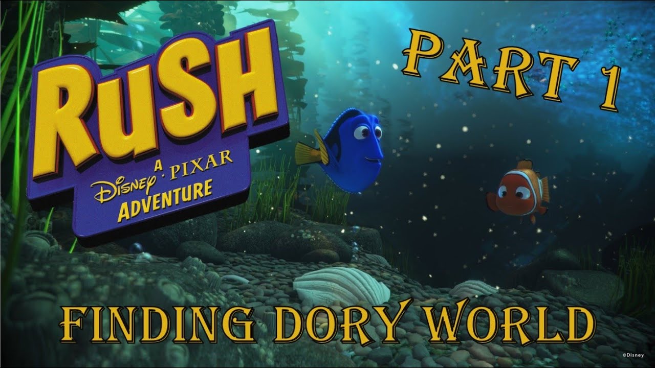Rush: A Disney Pixar Adventure (Xbox One X) (Finding Dory World) (Gameplay Walkthrough - Part 1)