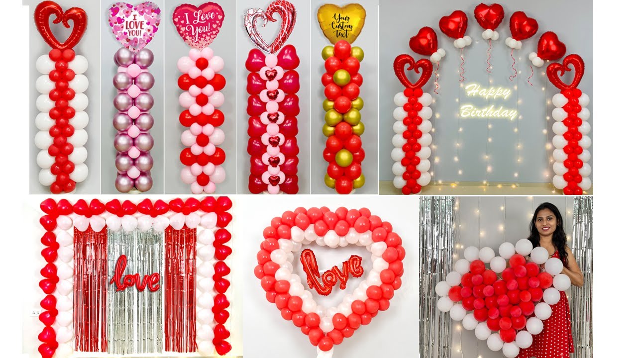 5 Beautiful Valentine Balloon Decoration Ideas