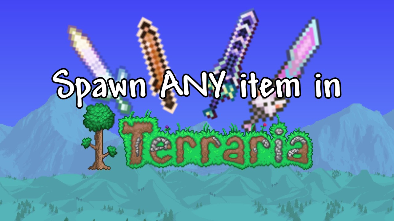 How to spawn ANY item in terraria with cheat engine (1.4.5)