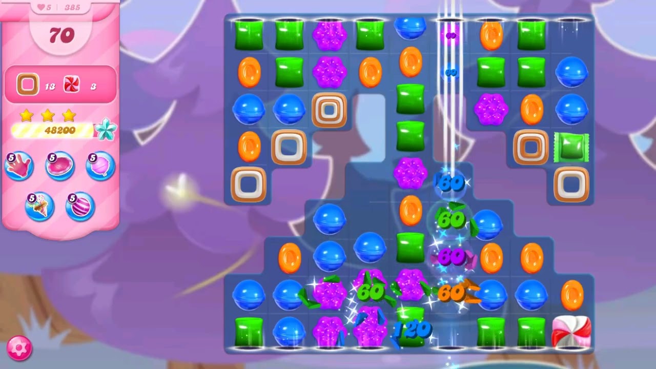 Candy Crush Saga Levels 383_385 | Candy Crush Saga Gameplay