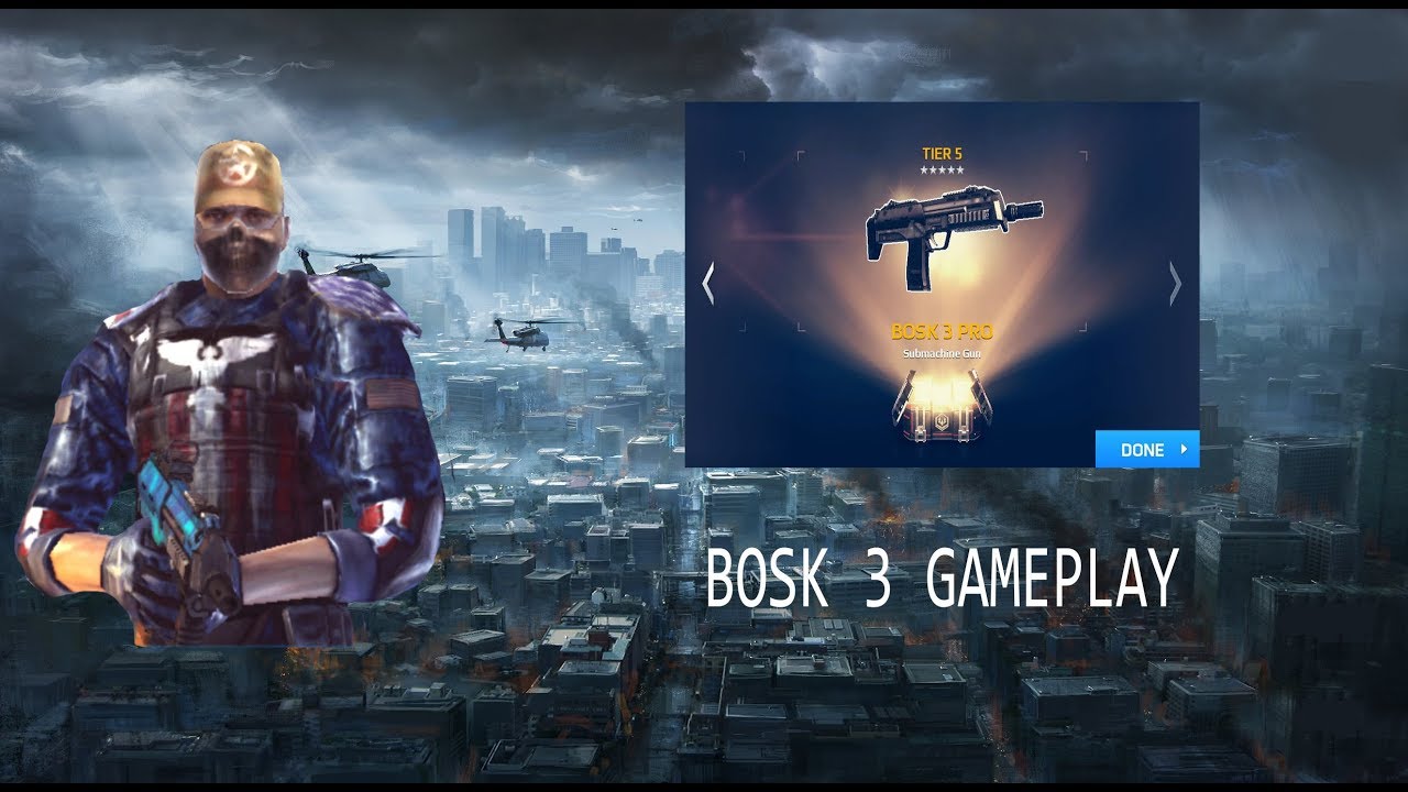 MC5 Recon class - Tier 5 - BOSK 3 gameplay. Best gun of recon class?