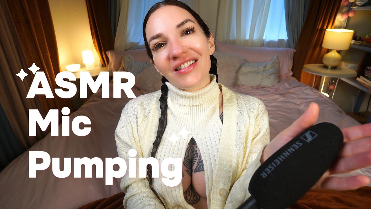 ASMR Mic Pumping  Fast & Slow Mic Swirling Scratching