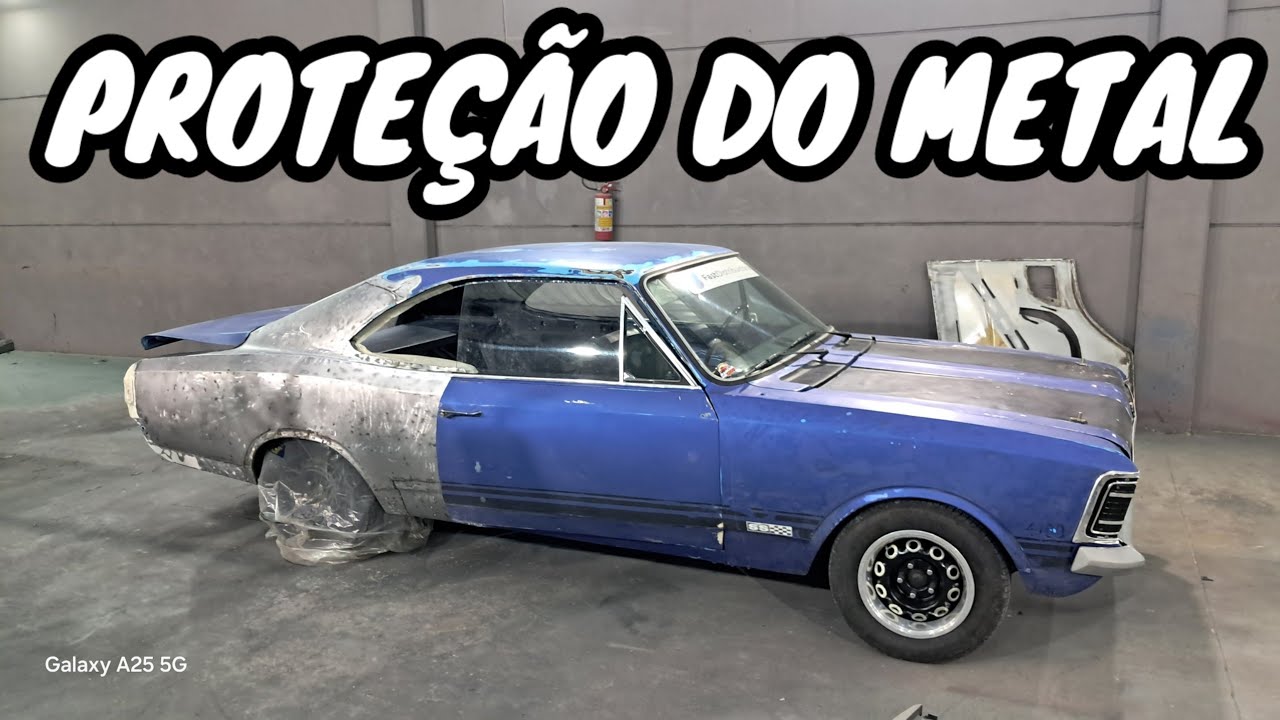 TRATAMENTO DO METAL NA LATERAL  NOVA DO OPALA SS 72