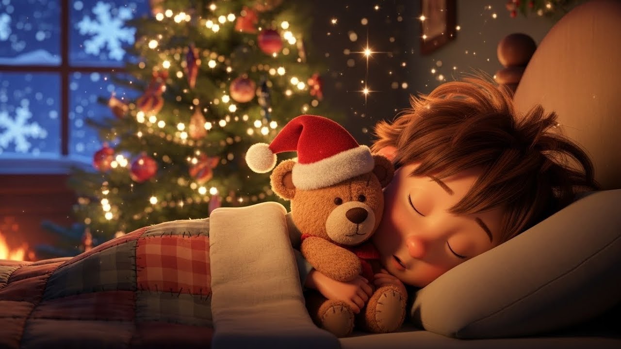 Sleep, My Darling – Cozy Christmas Night Lullaby for Kids