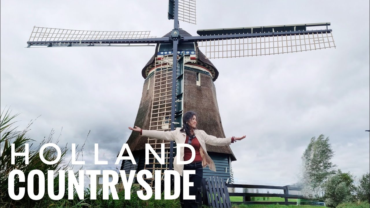A peaceful walking tour through the Dutch countryside | Holland 🇳🇱 | Spin the City