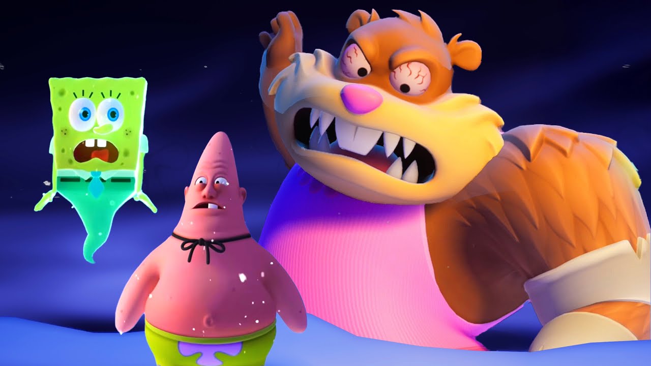 SpongeBob: Titans of the Tide - Dirty Dan and Pinhead Larry Meet Monster Sandy