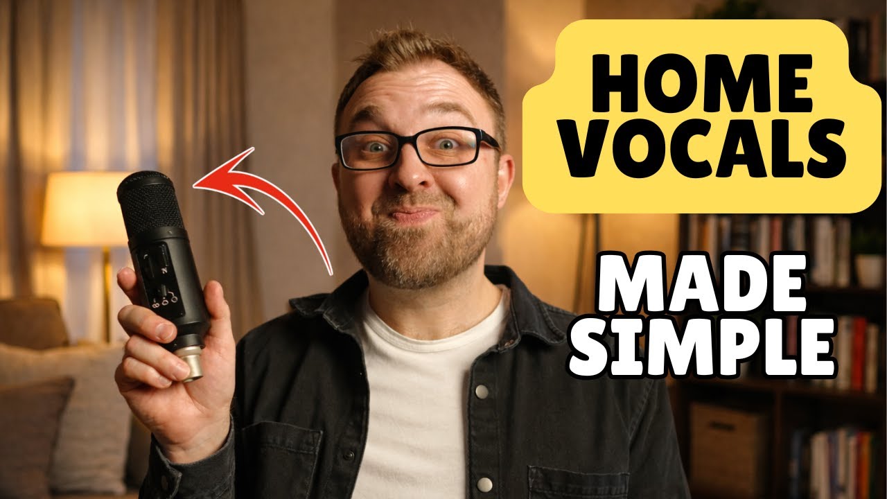 How to Record Vocals at Home (Step by Step)