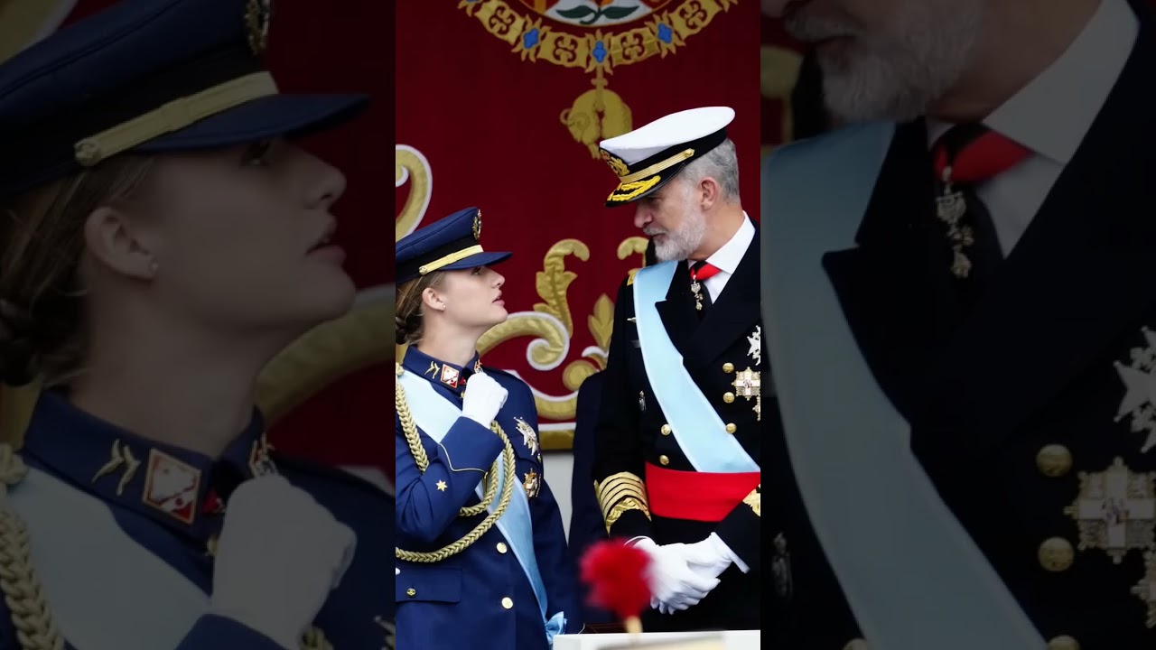 NEW‼️finally i can see them ❤️✨#casareal #leonor #infantasof&iacute;a #felipevi #letizia #fypシ #sofia
