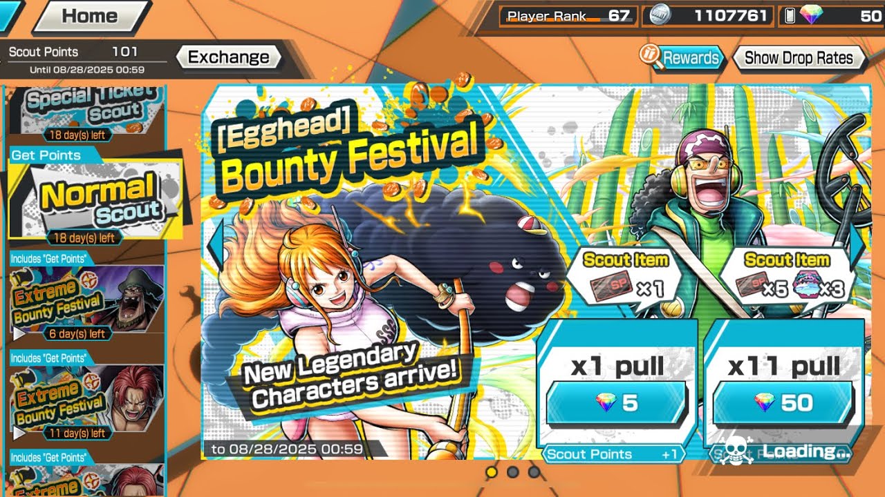 Opbr! New Egghead bounty festival Summons! (Extreme COOKED pull Rates..) wow 😭 