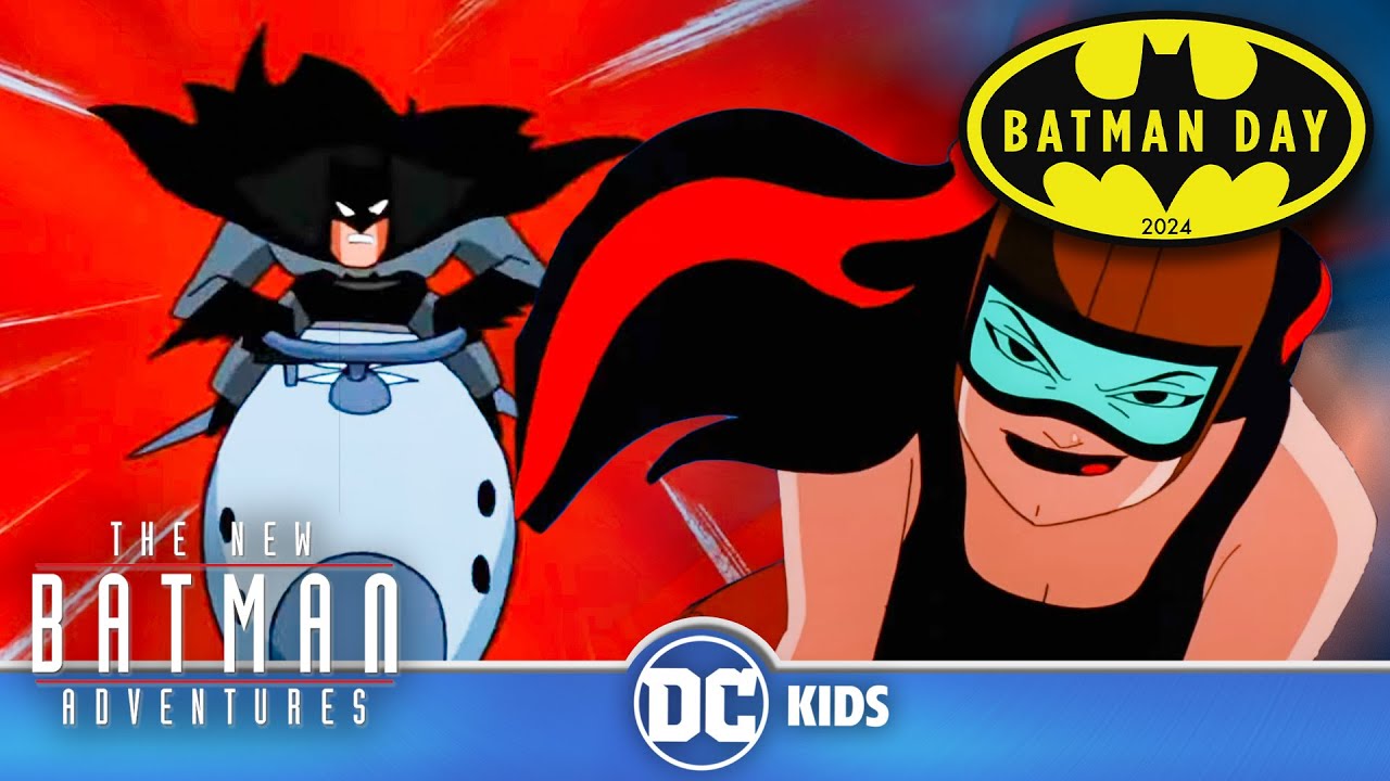 Batman's Face Off with Roxy Rocket! 🚀 | The New Batman Adventures | @dckids