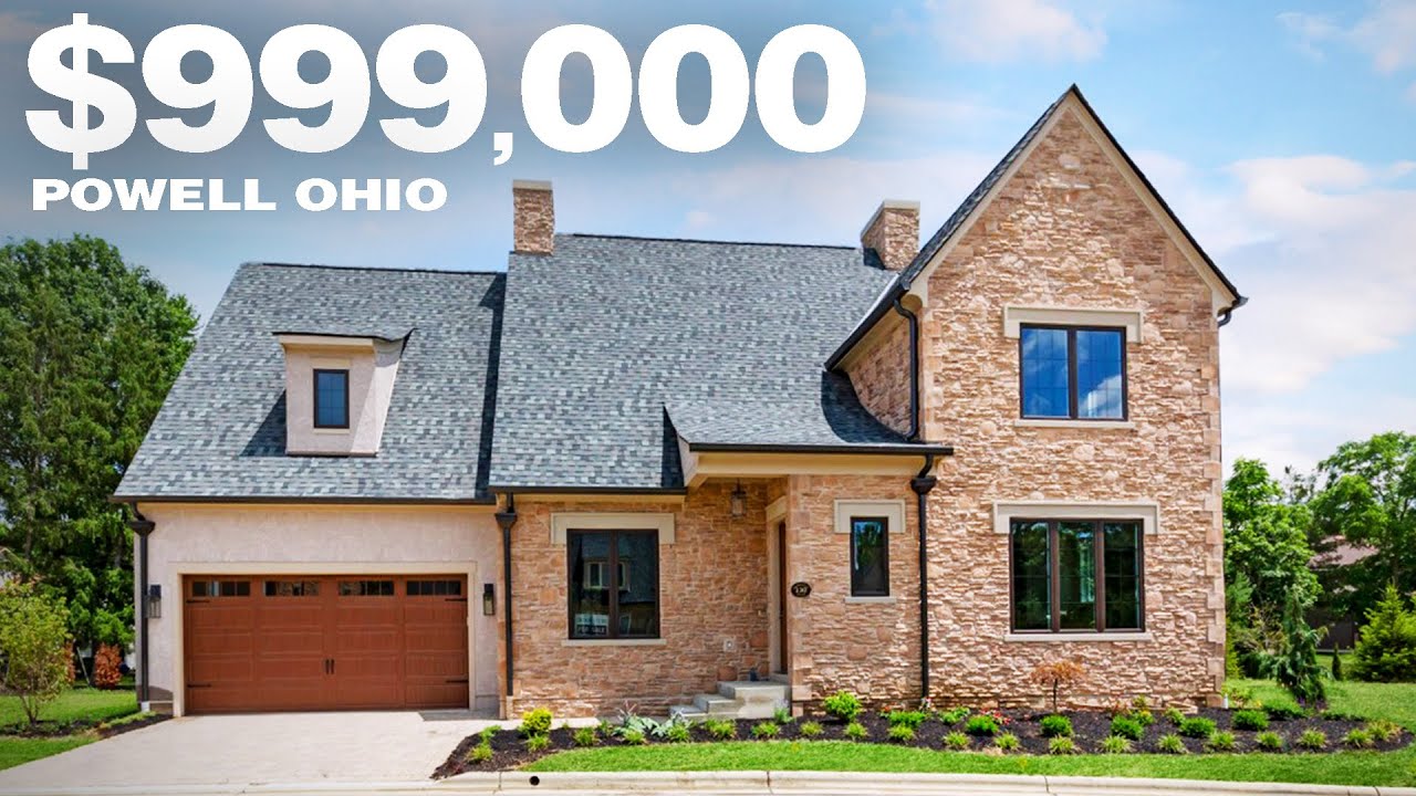 LUXARY Home Tour in Powell Ohio! Living in Columbus Ohio