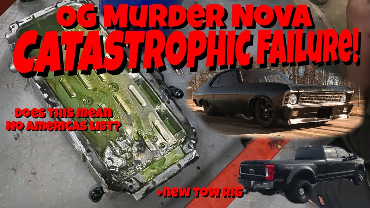 OG MURDER NOVA CATASTROPHIC FAILURE! NOT SURE WE'LL MAKE TO SEASON 2 OF AMERICA'S LIST NOW!