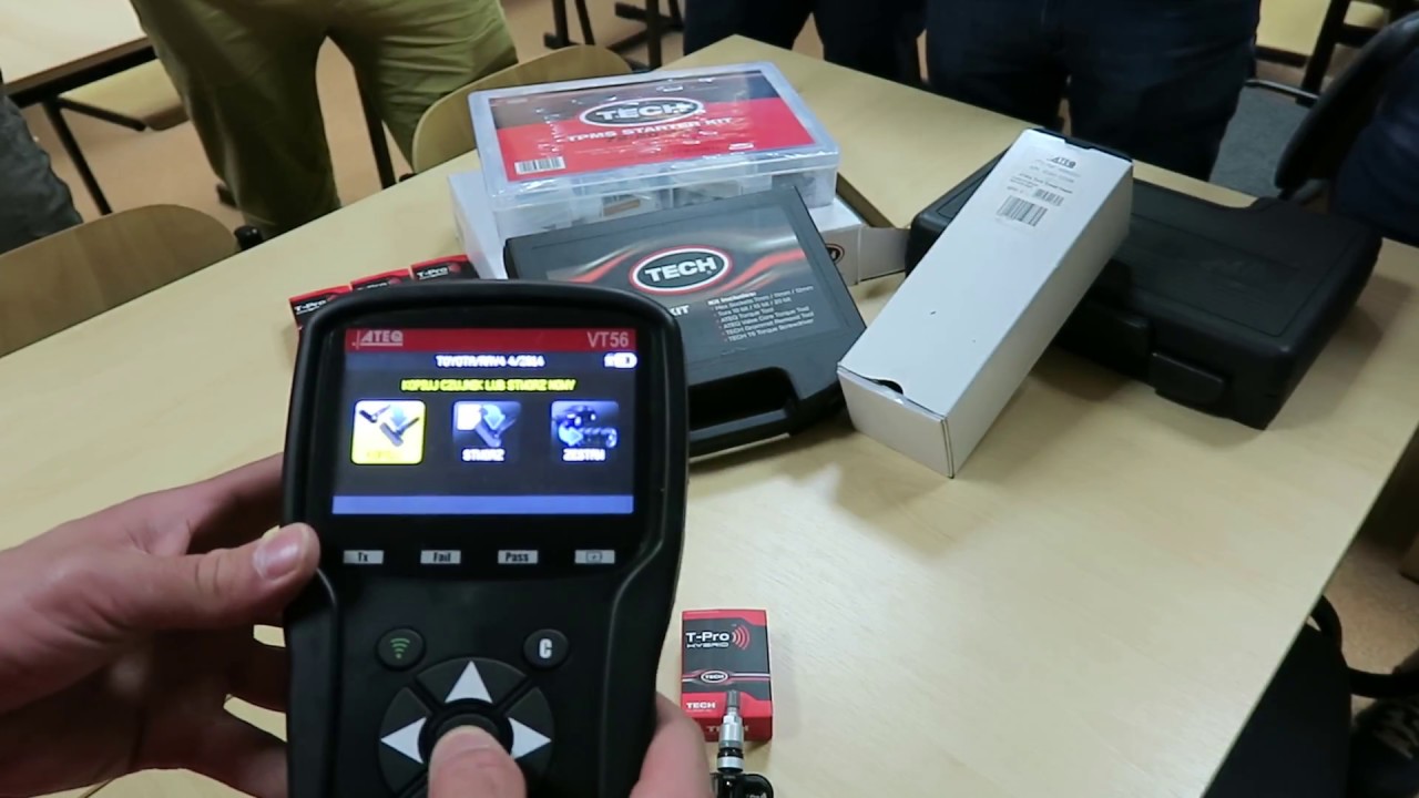 Kopiowanie czujnika TPMS T-Pro Hybrid - SZKOLENIE | www.anwa-tech.PL