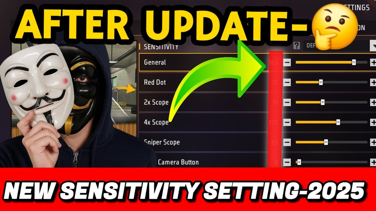 New Sensitivity Settings After Update 2025 🔥One Tap Headshot Sensitivity Settings 🔥| FFBOSS