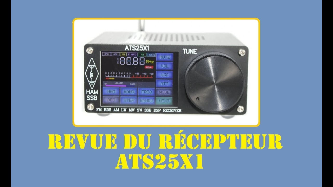 Cyrob : Présentation du récepteur ATS25X1