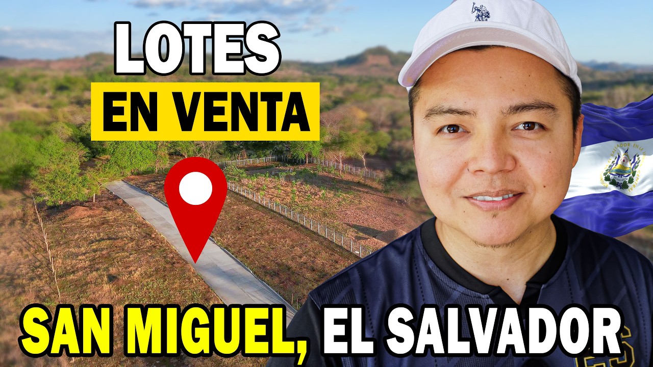 LOTES EN VENTA 🇸🇻 CON FINANCIAMIENTO DISPONIBLE (SAN MIGUEL, EL SALVADOR)