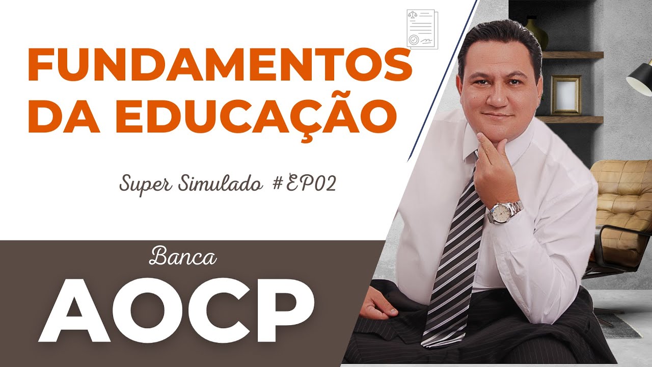 Resolução de questões I Fundamentos da educação