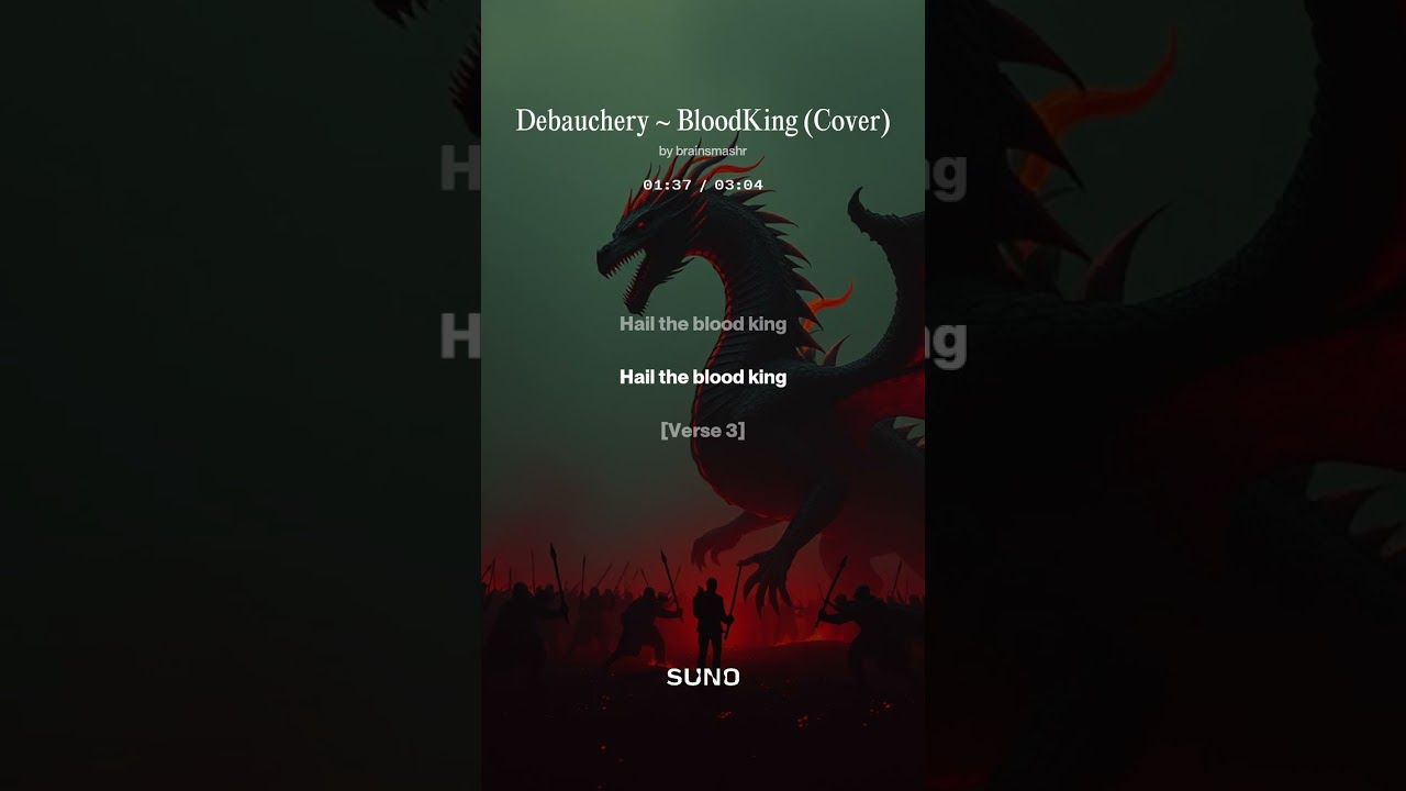 Debauchery ~ BloodKing (Cover1)