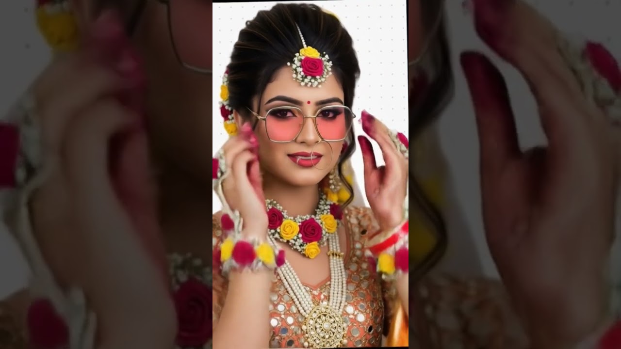 new trending flower 🌹 jewellery haldi jewellery mehndi design jewellery