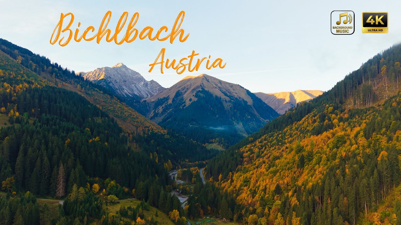 Bichlbach, Austria – Hidden Gem in the Austrian Alps | Background Video | Beautiful piano music