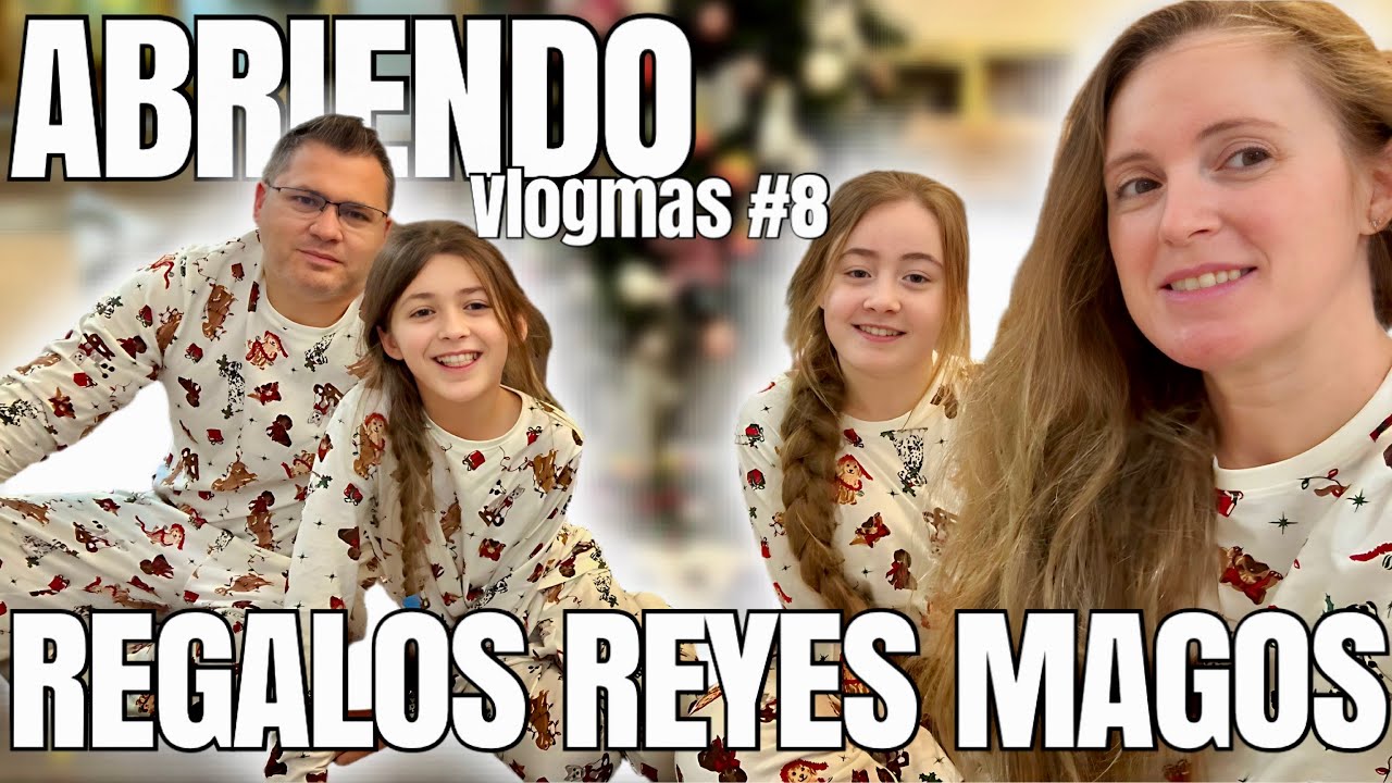 Vlogmas 🎄🎁 ABRIMOS LOS REGALOS de los REYES MAGOS 2026 en Familia Panda