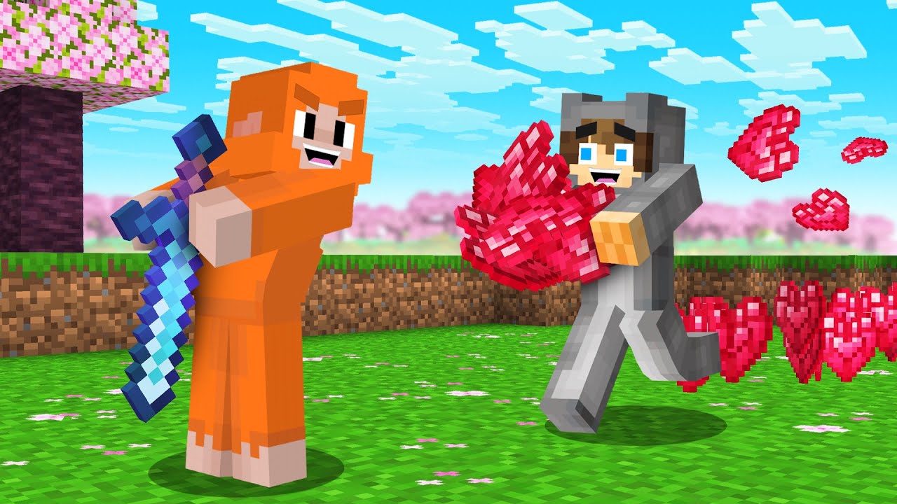 My Best Friend BETRAYED ME in Minecraft Cherry Island
