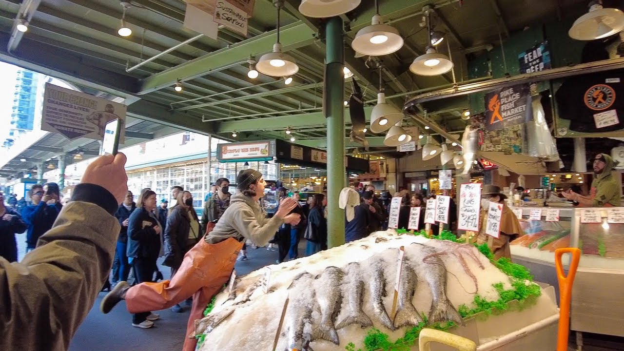 Pike Place Market Walking Tour March 2022 | Mask Mandate Ends + Other Seattle Area Updates