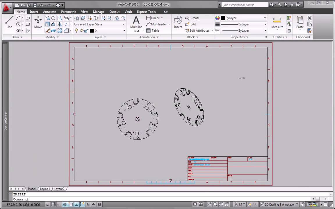 Autodesk Inventor 2010 AutoCAD Integration and DWG Interoperability