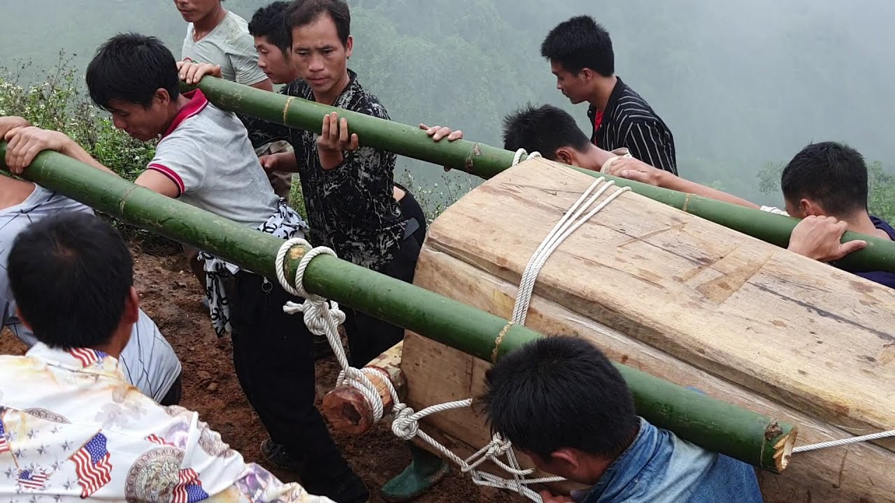 Phong tục đám ma người h'mông quá vất vả khiêng người mất đến nơi | Sùng Minh Vương