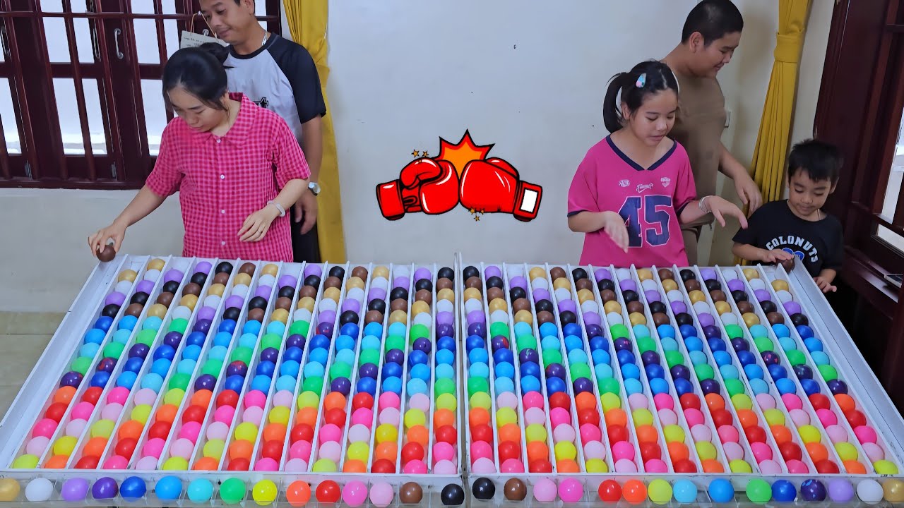 🔥💥⭐ challenge involving sorting colored balls: strategy, speed, and luck. ☆ level 14