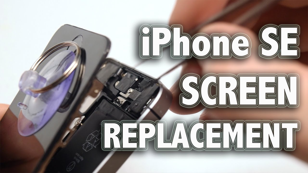 Замена экрана iPhone SE