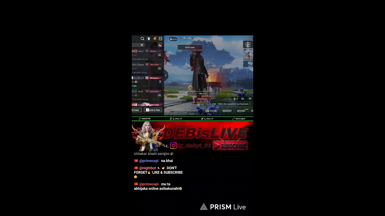 🔴1v1 Room With Subscribers #Bgmi #pubgmobile#debislive#deb is live #debislivebgm