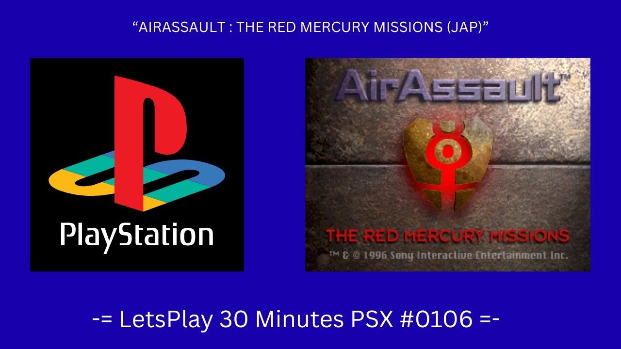 AirAssault : The Red Mercury Missions (JAP) (Playstation / Gameplay #0106)