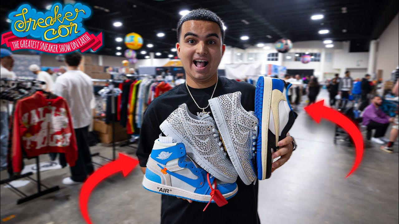 ¡COMPRANDO TENIS EN EL EVENTO MAS GRANDE DEL MUNDO! | SNEAKERCON FORT LAUDERDALE