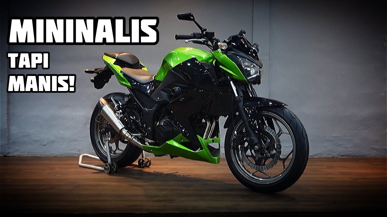 MODIFIKASI MINIMALIS KAWASAKI Z250!!