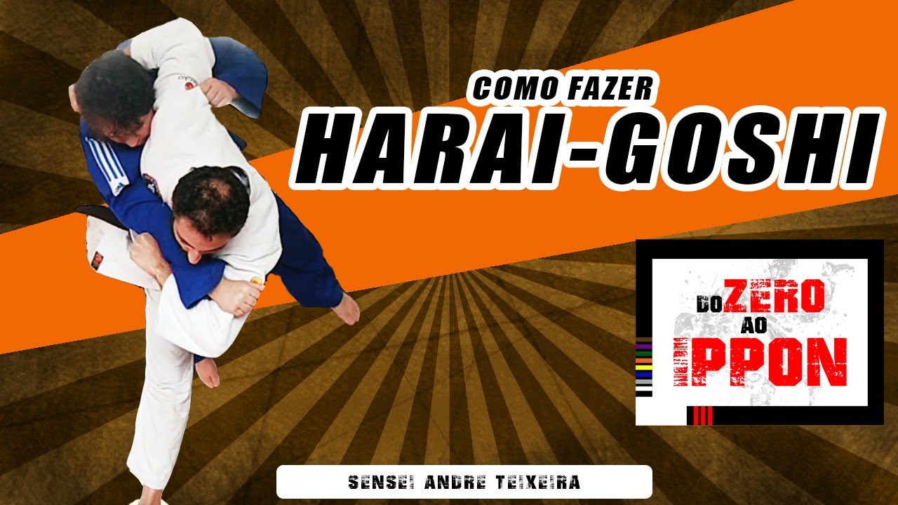COMO FAZER HARAI-GOSHI - PASSO A PASSO - JUDÔ E JIU-JITSU